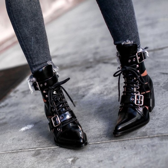 Chloe Rylee Cut Out Booties - Picture 4 of 5